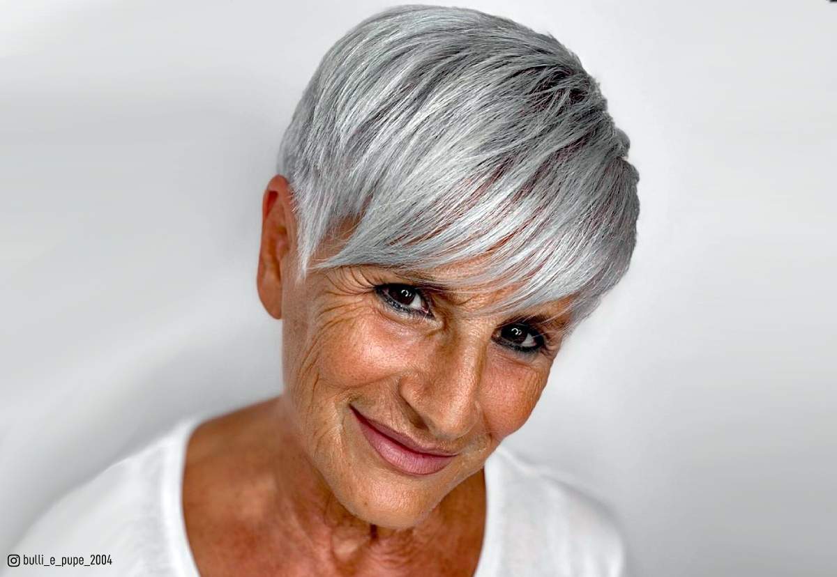 19 Greatest Pixie Haircuts for Women Over 60 with Fine Hair