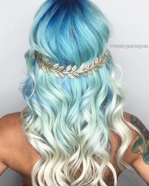 25 Stunning Blue Ombre Hair Colors Trending Right Now