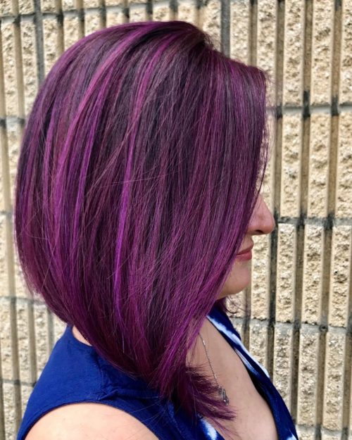 Blue majestic pilus is a pilus color that combines 2 cool 23 Incredible Examples of Blue Purple Hair Colors