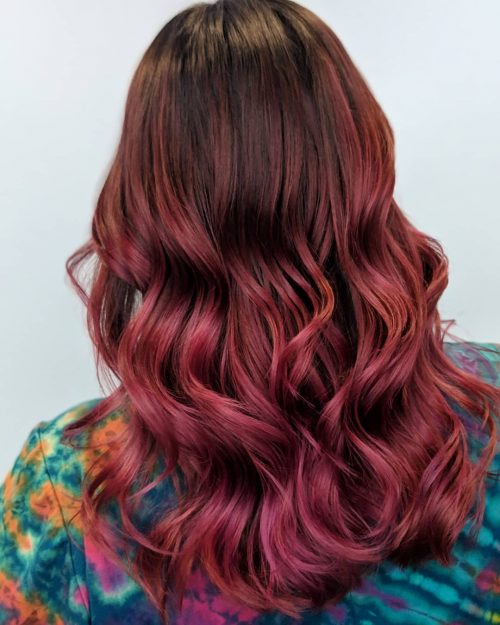 27 Blazing Hot Red Ombre Hair Color Ideas In 2020