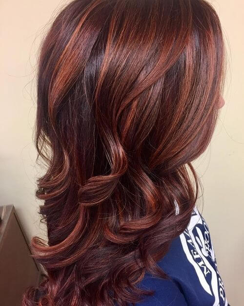 Dark Brownish Red Hair Colors Find Your Perfect Hair Style