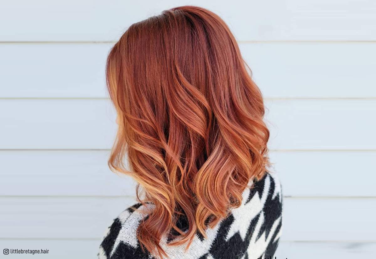26 Trendy Ways to Pair Red Hair with Highlights (Photos)