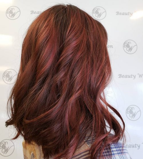 37 Best Red Highlights In 2020 For Brown Blonde Black Hair