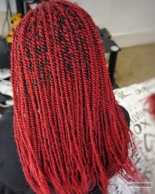 is a pop protective hairstyle for dark women who encompass their natural pilus 24 Senegalese Twist Styles to Try Right Now