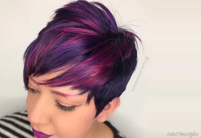 17 Greatest Red Violet Hair Color Ideas Trending In 2020
