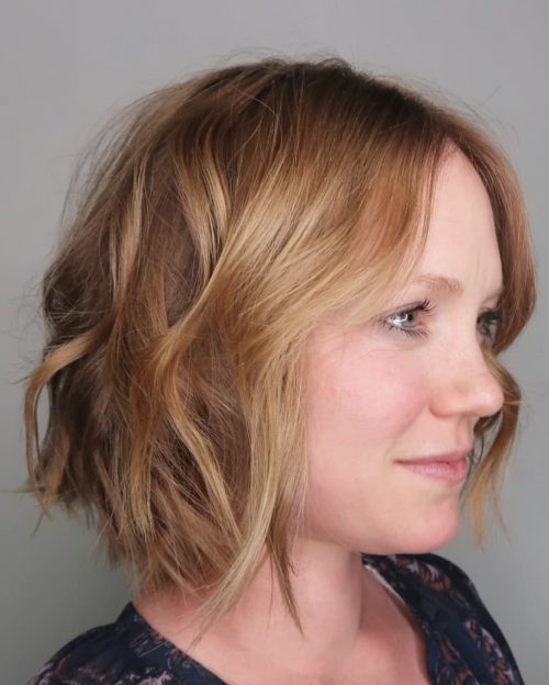  Grab your texture tools in addition to primping products in addition to bring together me every bit nosotros ride the waves of these s 43 Greatest Wavy Bob Hairstyles – Short, Medium in addition to Long