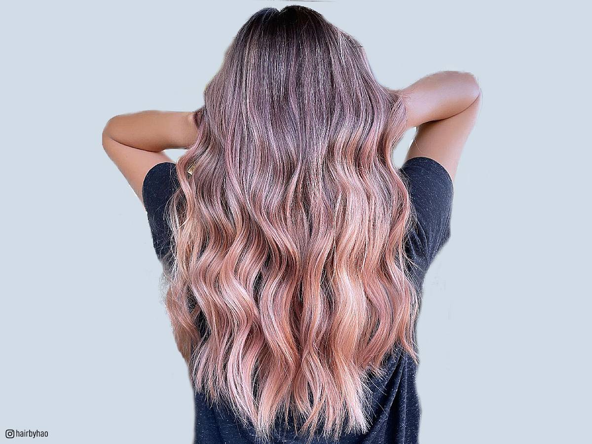 26 Gorgeous Rose Gold Balayage Ideas for Major Hair Envy 26 Gorgeous Rose Gold Balayage Ideas for Major Hair Envy