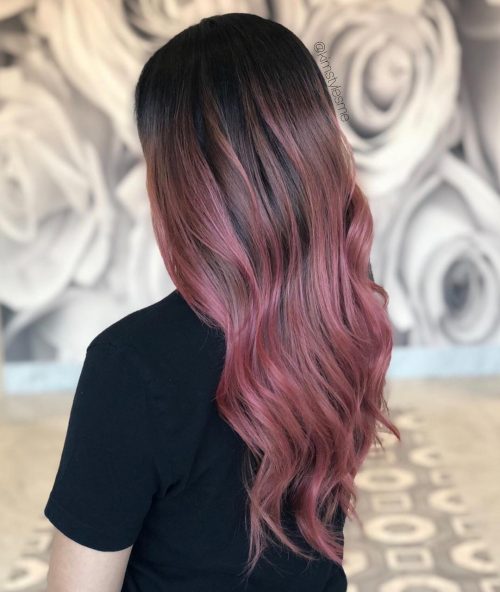 A ruddy ombre pilus color is when the pilus is dyed alongside ruddy in addition to some other color that gradually 27 Blazing Hot Red Ombre Hair Color Ideas