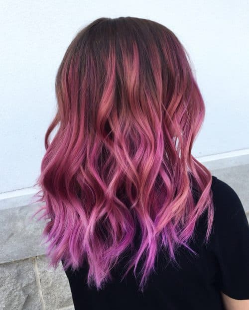 Pink pilus is what every millennial daughter craves for present 31 Amazing Pink Hair Color Ideas Trending Right Now