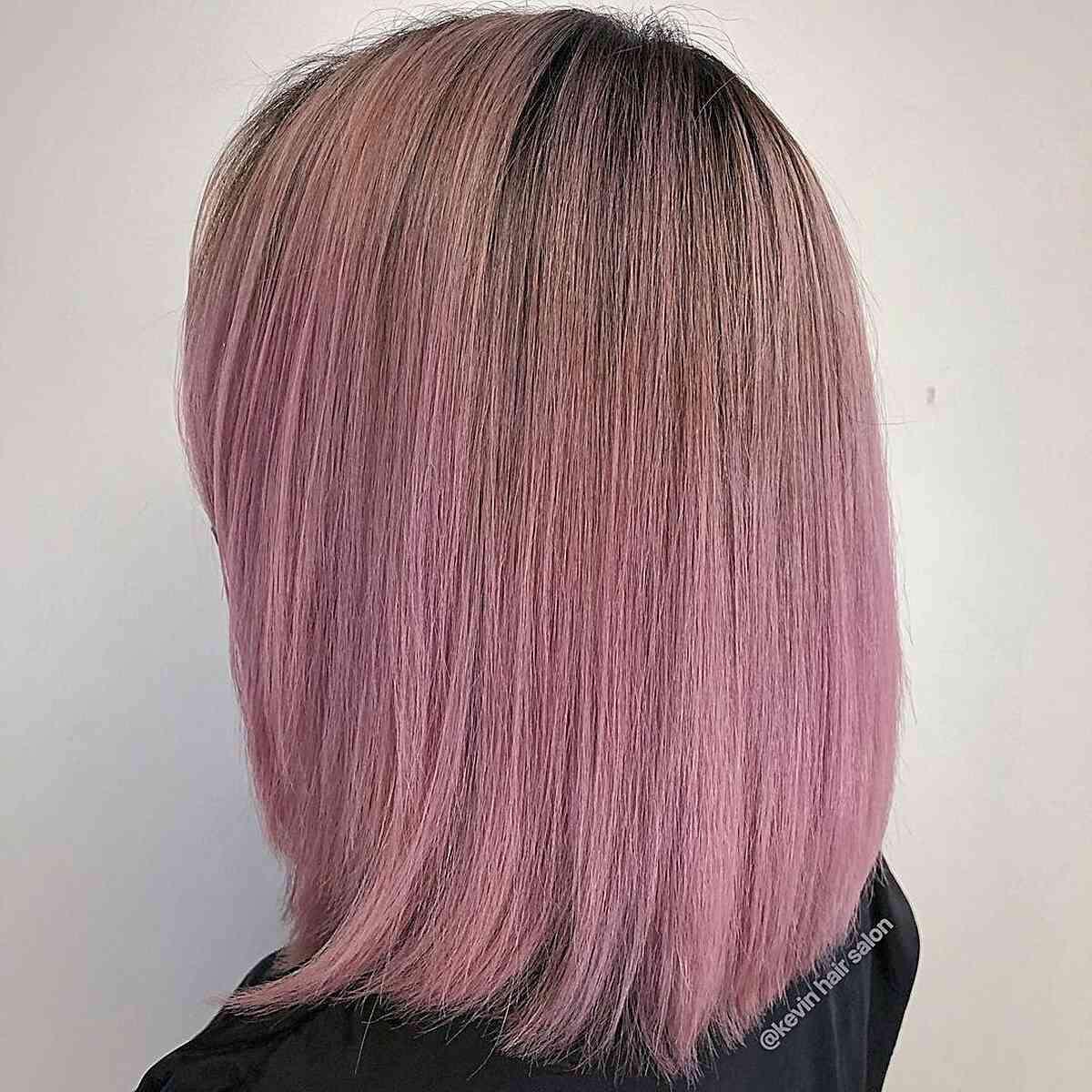 Rosey Long Bob for Medium Hair