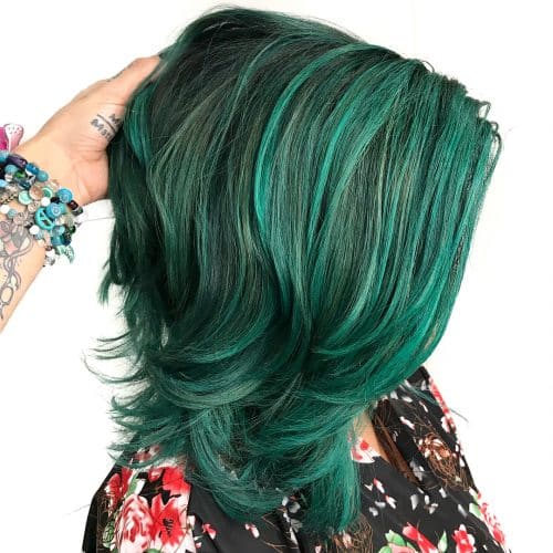 Mermaid pilus is a pilus color tendency that infuses 2 or to a greater extent than pastels or vivids onto long The thirteen Hottest Mermaid Hair Color Ideas