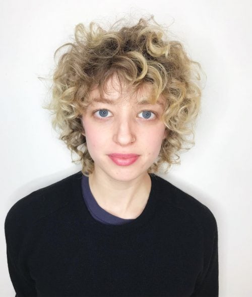 15 Blonde Curly Hair Ideas Trending In 2020