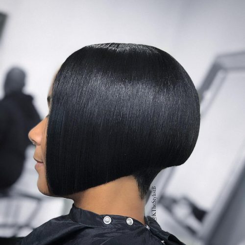 Bob hairstyles for dark women are fantabulous brusk haircuts of whatever texture 21 Sexiest Bob Haircuts for Black Women Right Now