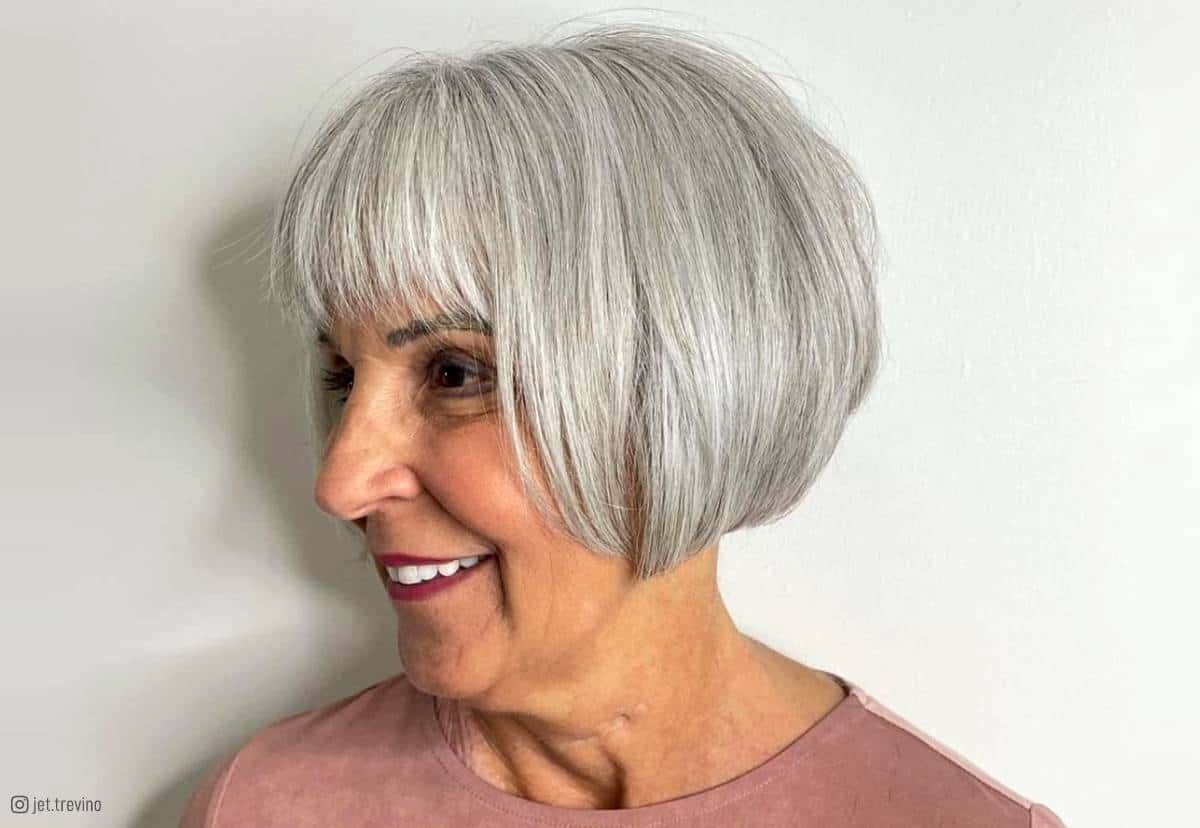 29 Gorgeous Short Bobs for Older Women with Style