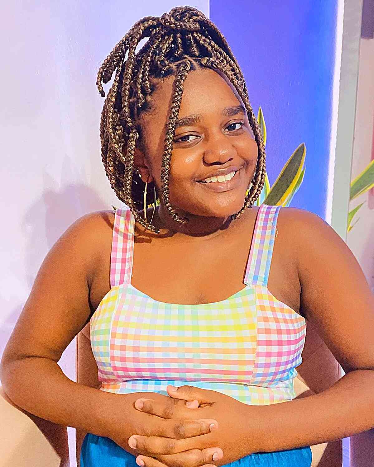 Short Box Braids