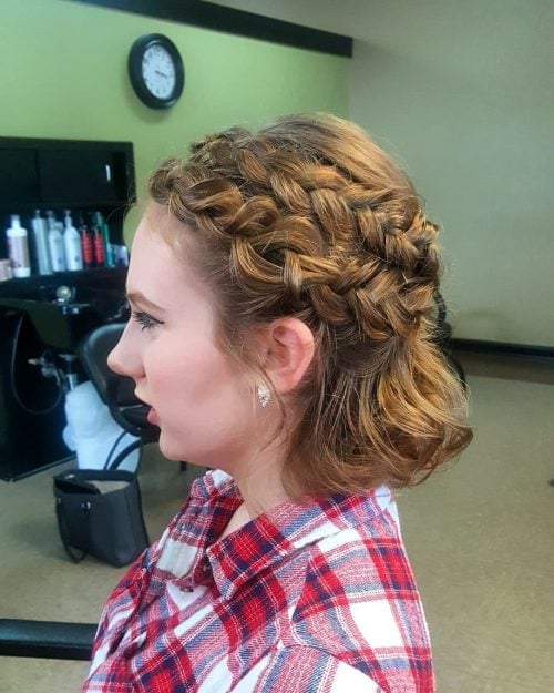 18 Gorgeous Prom Hairstyles For Short Hair For 2020