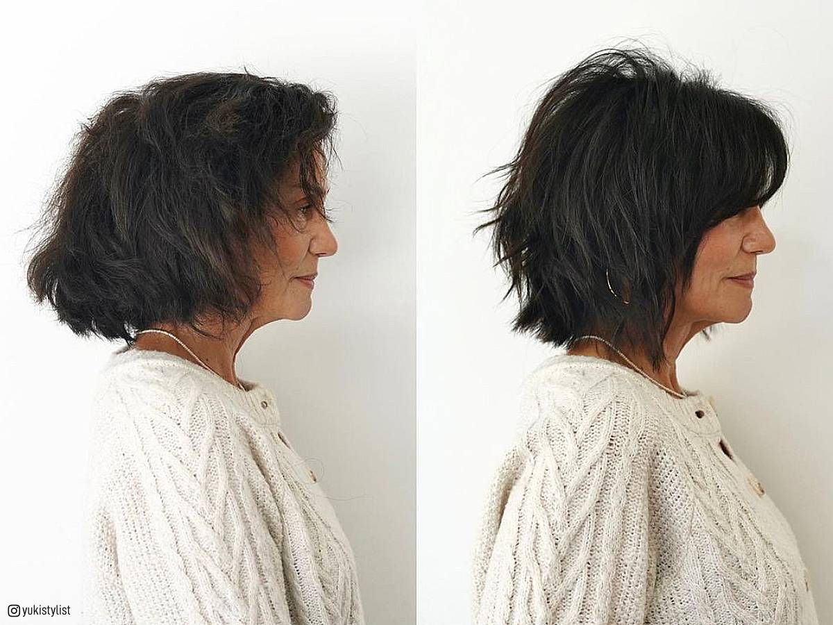 Short Haircuts for women Over 60