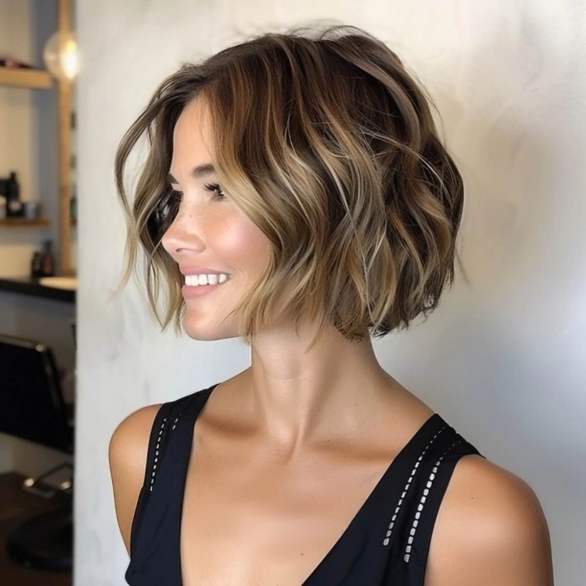 Short Cute Chin Length Cut