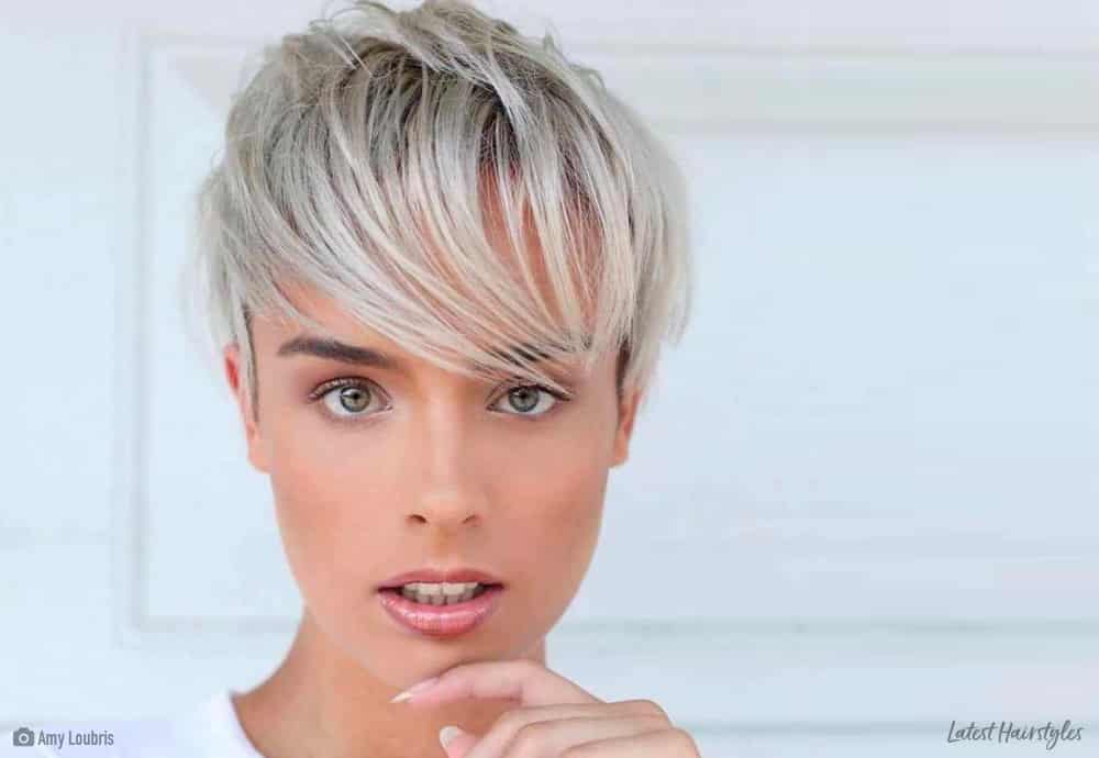 16 Short Hair with Long Bangs Trending in 2023 16 Short Hair with Long Bangs Trending in 2023