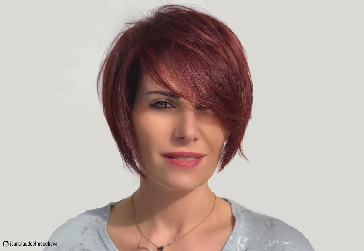 28 Best Short Hair with Side Bangs Women Are Getting Right Now 28 Best Short Hair with Side Bangs Women Are Getting Right Now