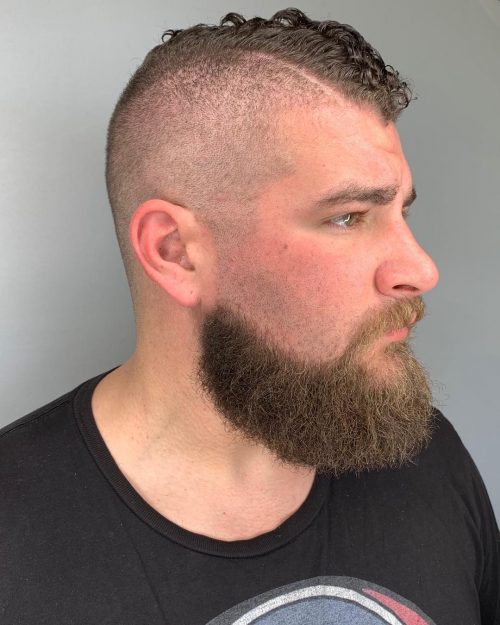 16 Best Curly Hair Fade Haircuts For Guys In 2020