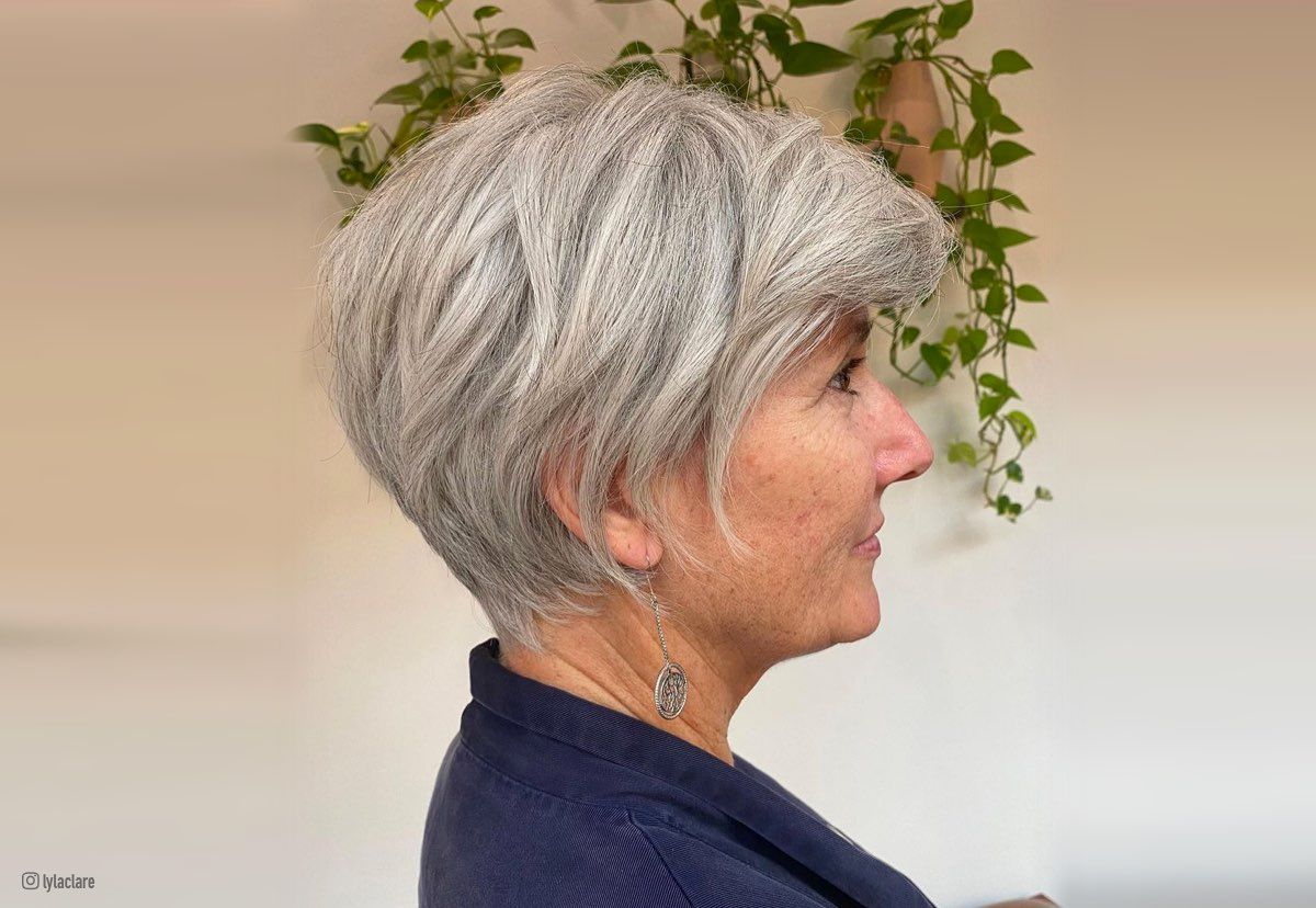 50 Best Short Hairstyles for Women Over 50 with Fine Hair