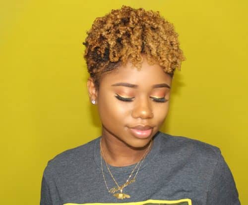19 Hottest Short Natural Haircuts For Black Women With Short
