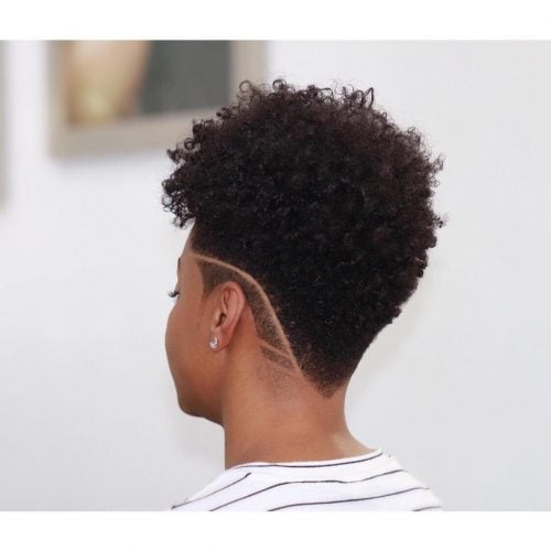 19 Hottest Short Natural Haircuts for Black Women with Short
