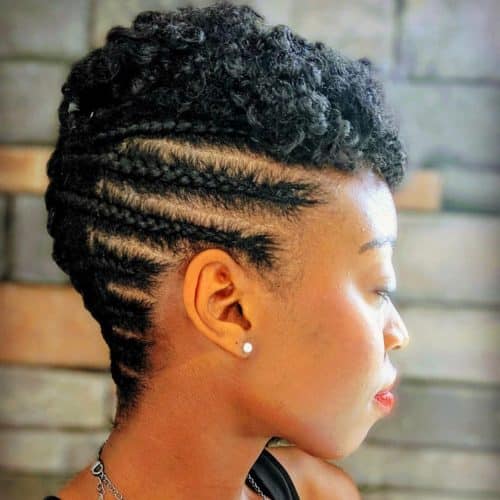 19 Hottest Short Natural Haircuts For Black Women With Short