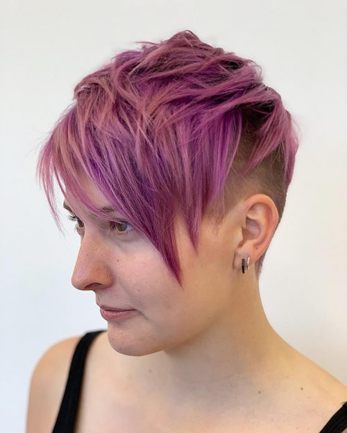 Getting side bangs is a slap-up agency to completely modify upward your style 20 Flattering Hairstyles amongst Side Bangs for Every Face Shape Length