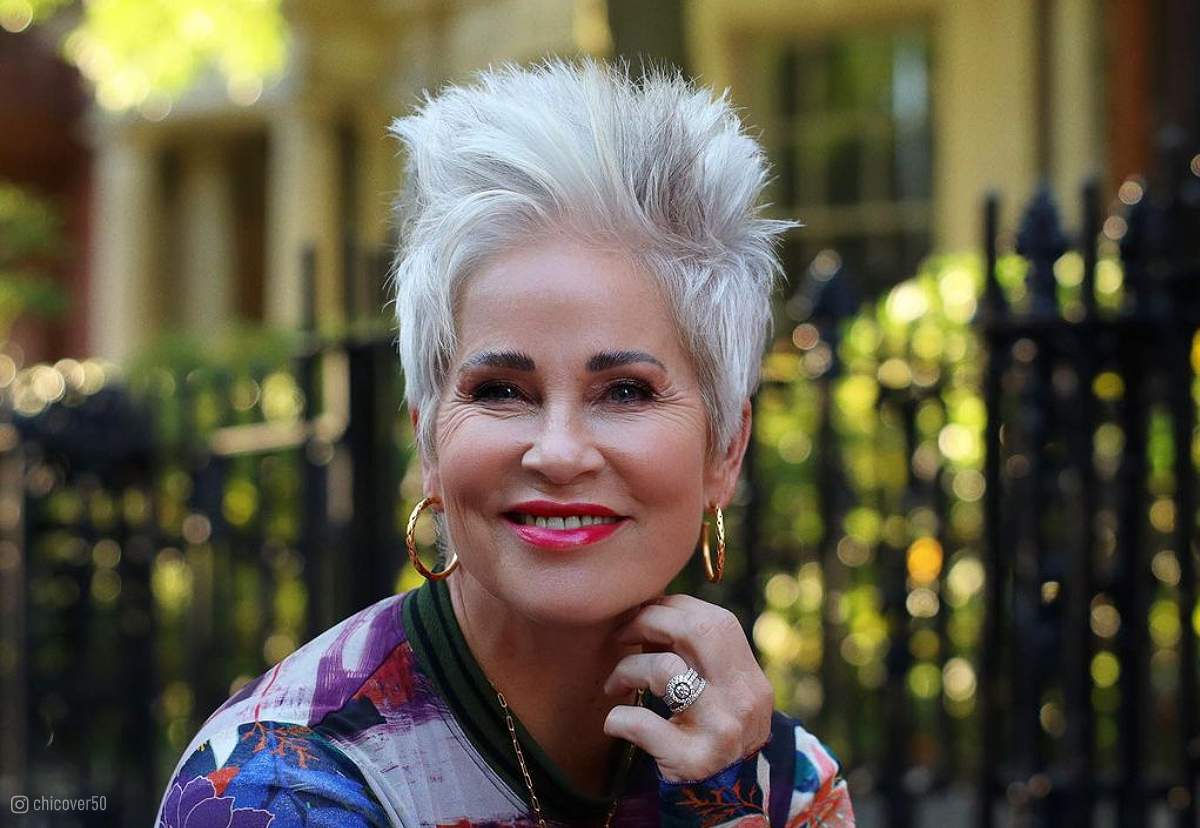 26 Short Spiky Haircuts for Women Over 60 with Sass