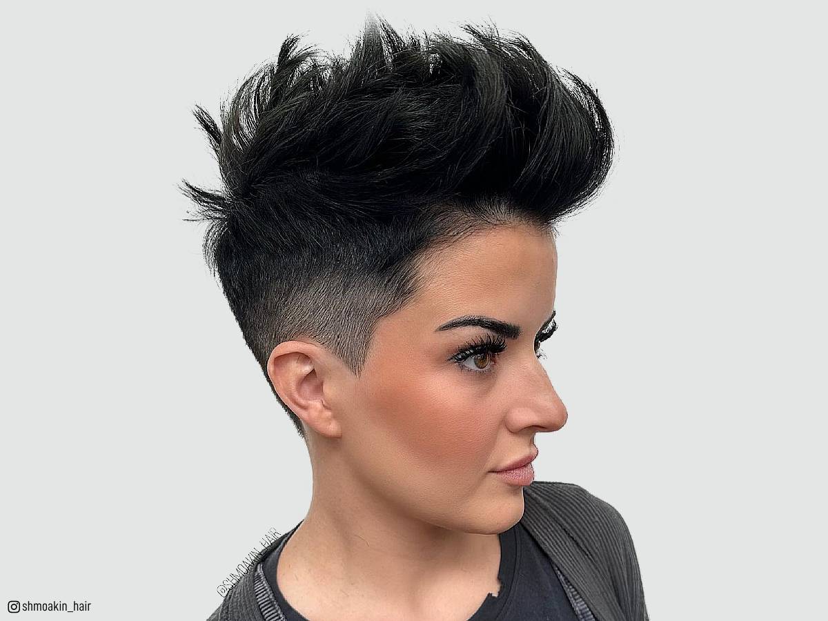 22 of the Boldest Short Spiky Hair Pictures and Ideas for 2023