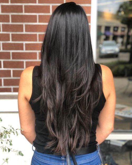Short Layers On Long Hair 13 Examples Of This Hot Trend