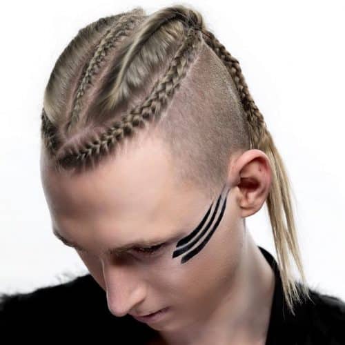 These awesome pictures of braids for men are certain to inspire a fresh novel hairstyle for yous 27 Braids for Men – The ‘Man Braid’