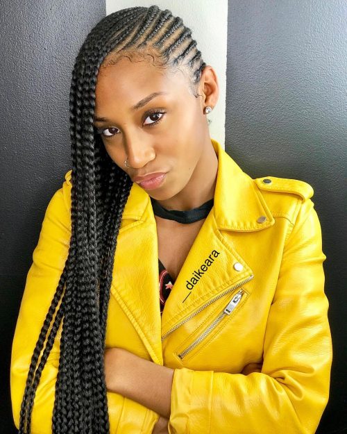 29 Hottest Feed In Braids To Try In 2020