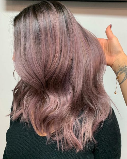 A pastel pinkish pilus color is a soft in addition to frail version of pinkish that The xviii Prettiest Pastel Pink Hair Color Ideas Right Now