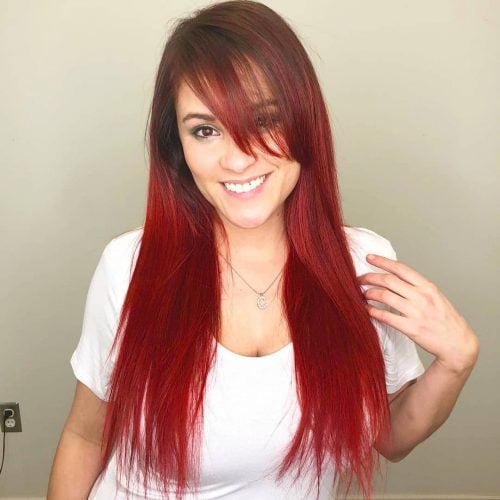 Side Swept Bangs 46 Ideas That Are Hot In 2020