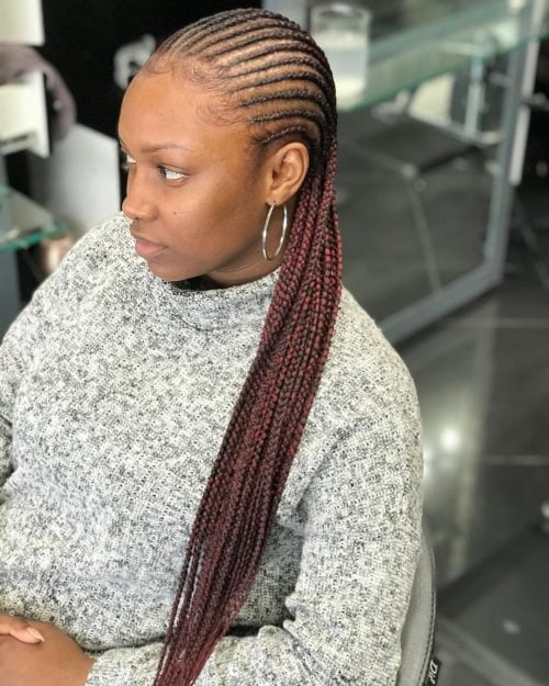 21 Cool Cornrow Braid Hairstyles You Need To Try In 2020