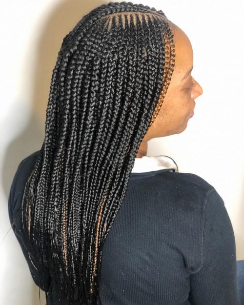 29 Hottest Feed In Braids To Try In 2020