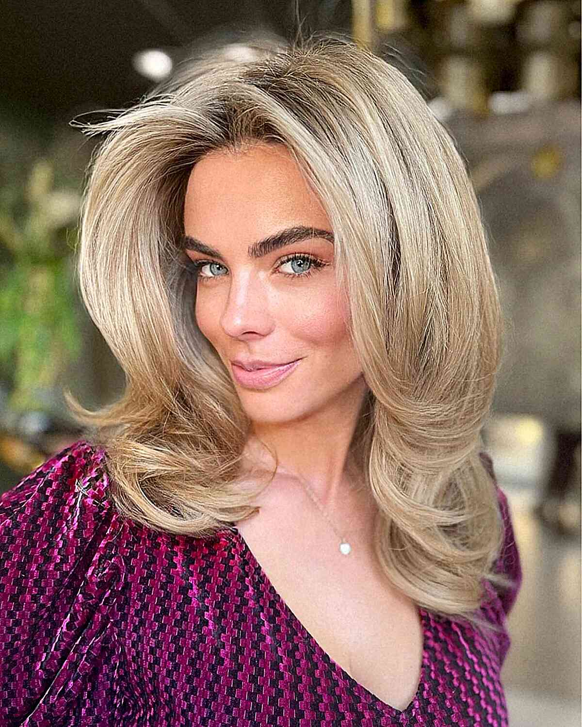 Soft and Easy Shoulder-Length Hair