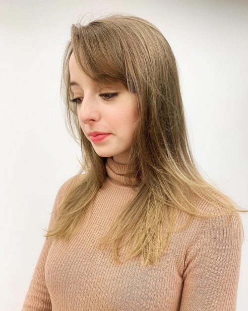 There is together with endless combination when it comes to long pilus amongst side bangs eighteen Gorgeous Examples of Long Hair amongst Side Bangs