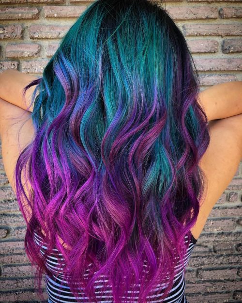 23 Incredible Ways To Get Galaxy Hair In 2020