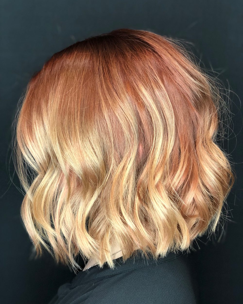 Strawberry Blonde Hair Ombre.