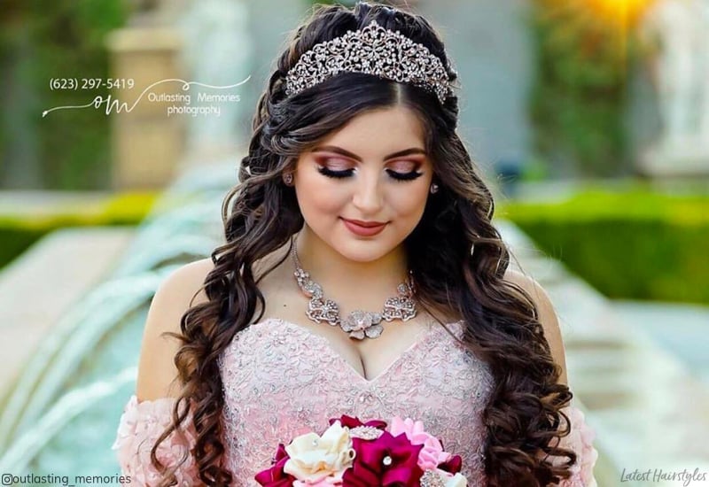 22 Quinceanera Hairstyle Ideas for Her Special Day 22 Quinceanera Hairstyle Ideas for Her Special Day