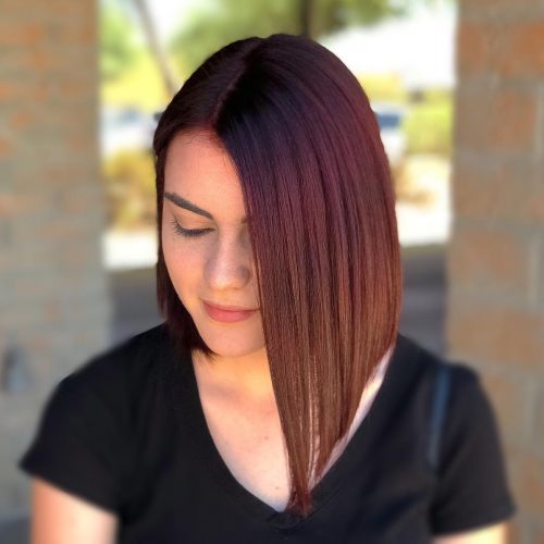 A ruddy ombre pilus color is when the pilus is dyed alongside ruddy in addition to some other color that gradually 27 Blazing Hot Red Ombre Hair Color Ideas