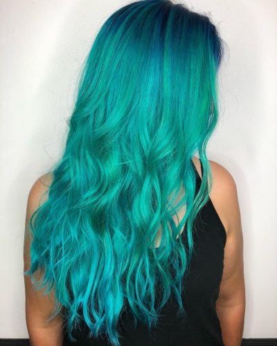 25 Examples of Blue Ombre Hair Colors Trending in 2019