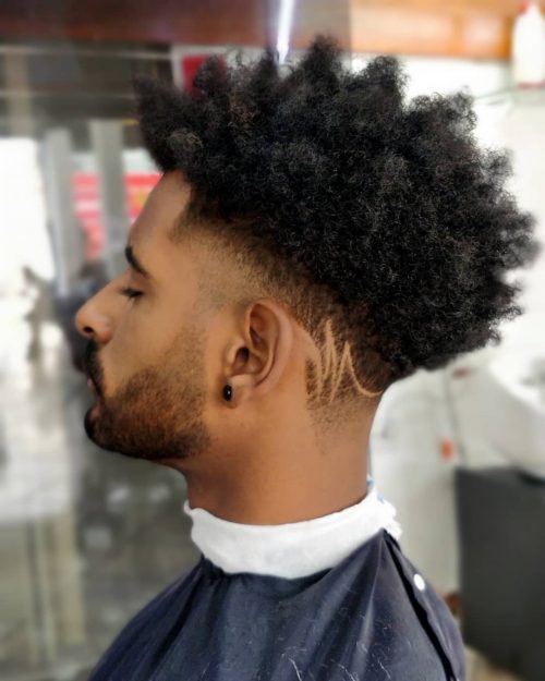 16 Best Curly Hair Fade Haircuts For Guys In 2020