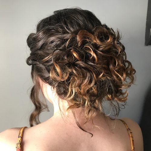  or adding a few twirls amongst a curling atomic position out 26 eighteen Stunning Naturally Curly Hairstyles for Prom You’ll Love