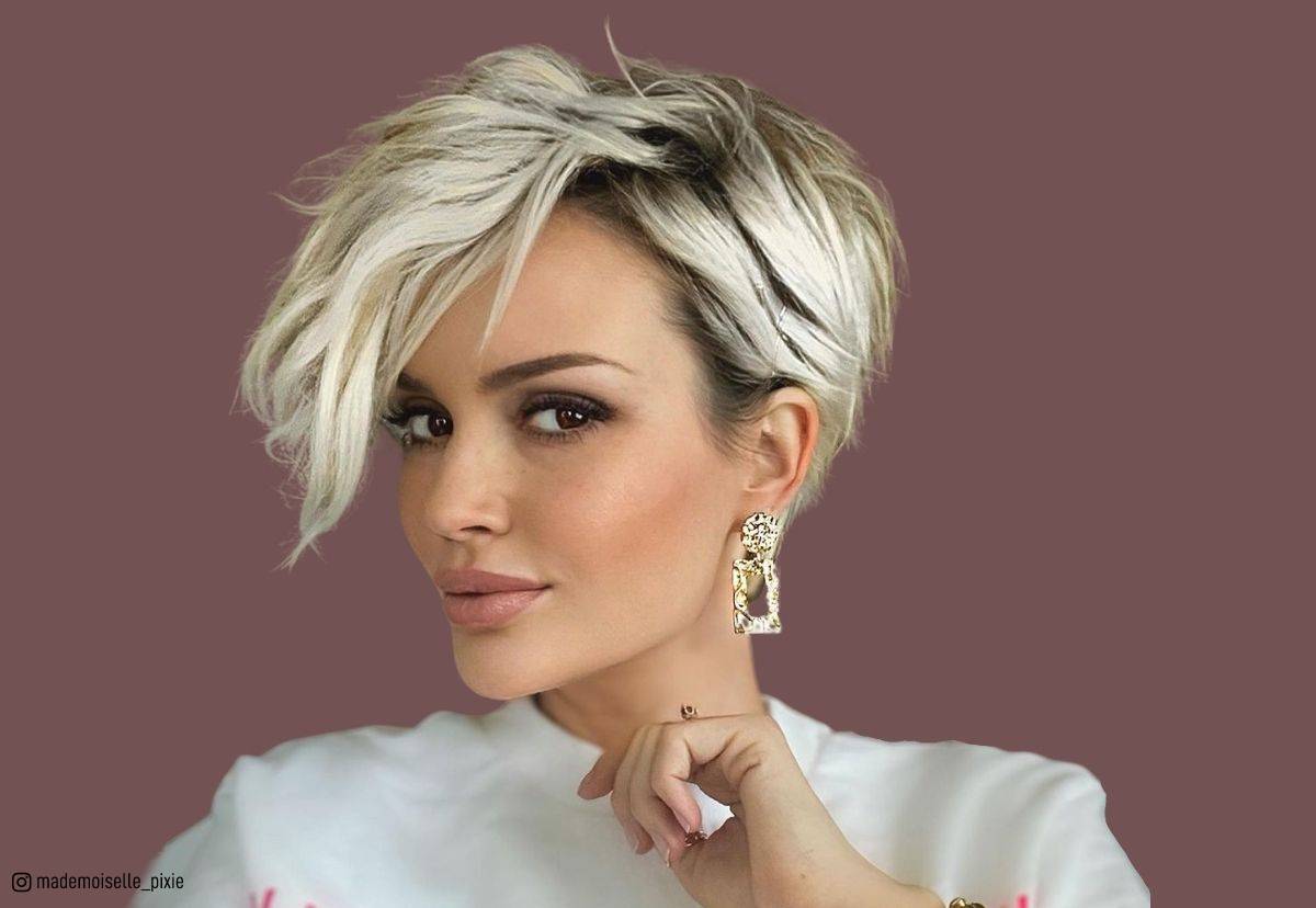 40 Best Pixie Haircuts & Hairstyles For Any Hair Type : Grape-Colored Pixie  Cut I Take You | Wedding Readings | Wedding Ideas | Wedding Dresses |  Wedding Theme