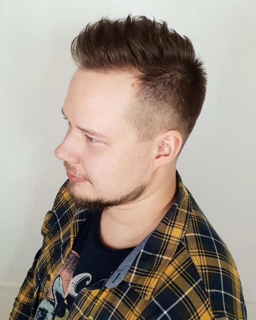 is a type of crew cutting wherein the pilus on transcend is long plenty to hold upwardly parted as well as swept to th The sixteen Most-Popular Ivy League Haircut Ideas for Men